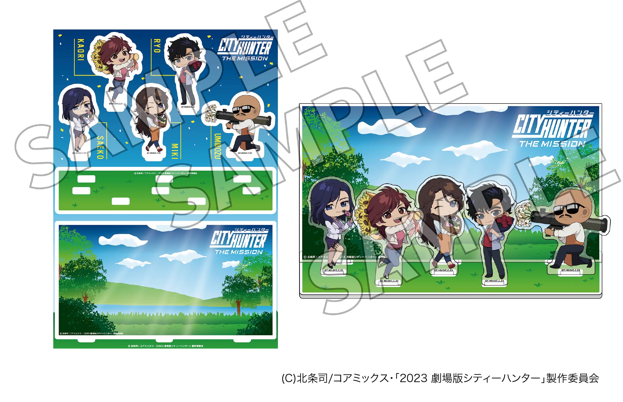 니지겐 노모리 × 「극장판 시티 헌터 천사의 눈물 (엔젤 더스트)」아크릴 디오라마
